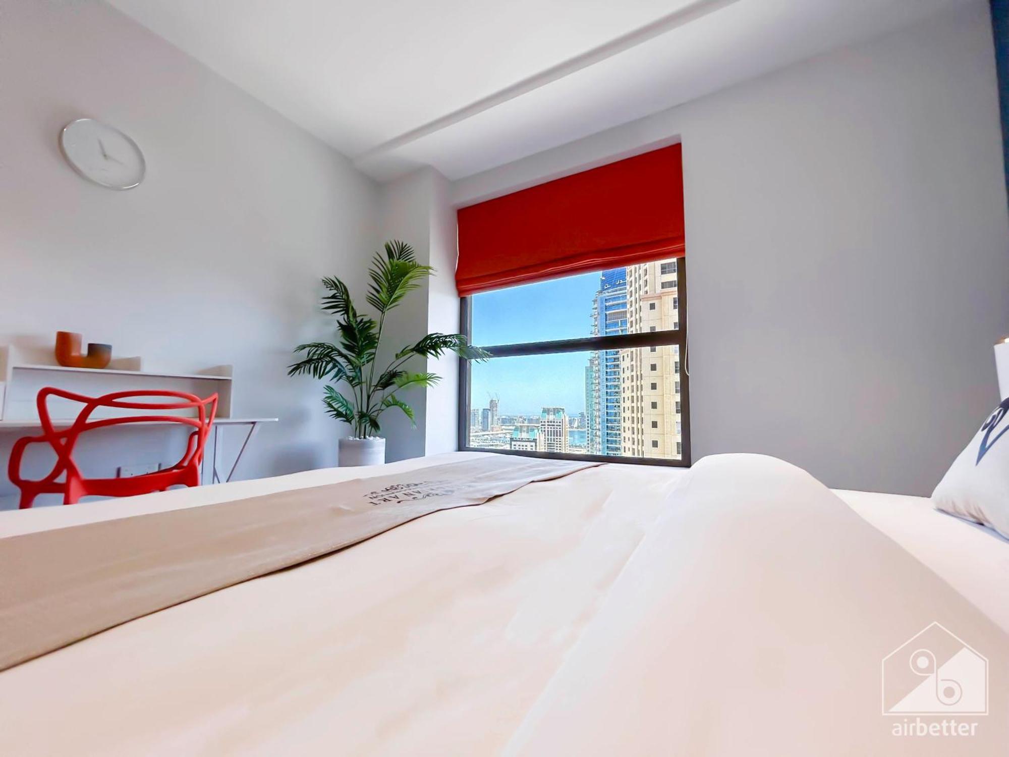 شقة Luxurious 3b- Maid With Breathtaking Views In Jbr دبي