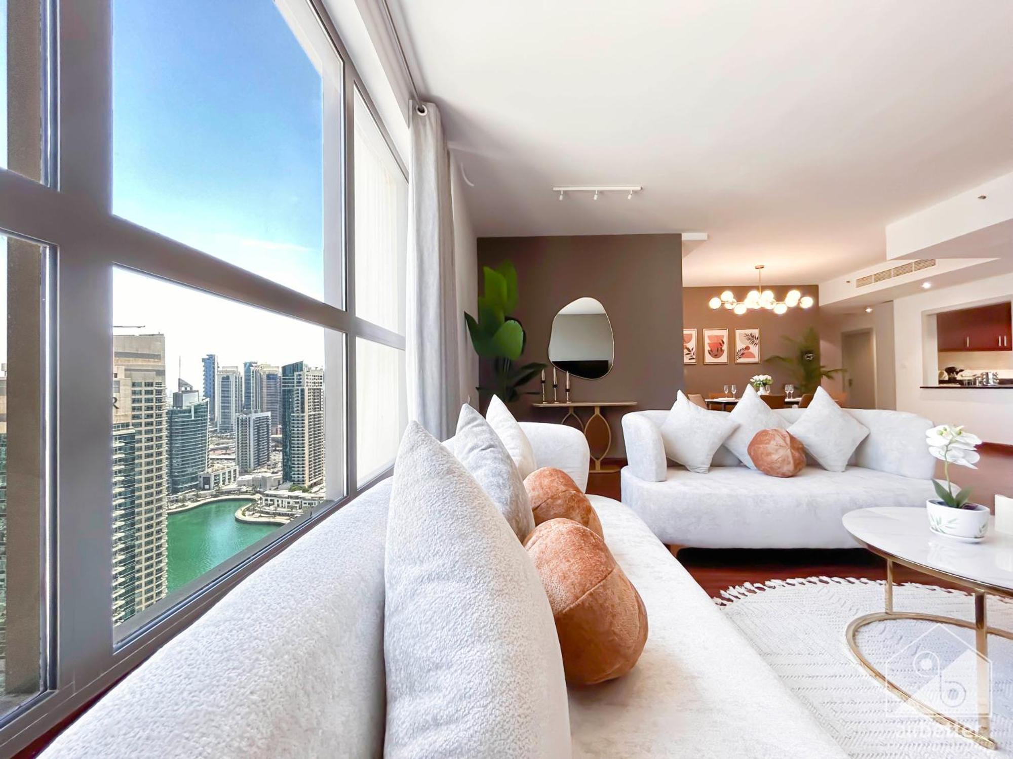 Luxurious 3b- Maid With Breathtaking Views In Jbr شقة